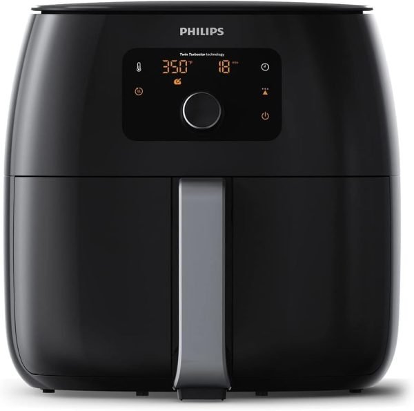 Celebrate with Us Anniversary Limited-Time & Limited-Quantity Deal AED د.إ99:Philips Premium Airfryer XXL with Fat Reduction Technology, 3 lb / 7-quart capacity, Rapid Air...