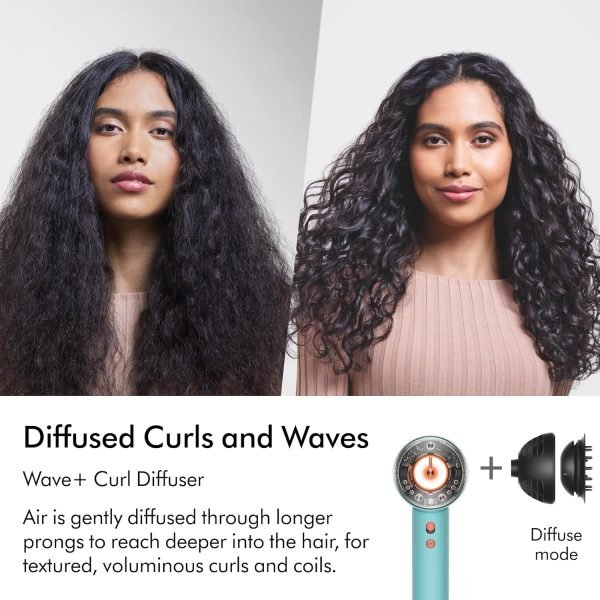 Celebrate with Us Anniversary Limited-Time & Limited-Quantity Deal AED د.إ99.99:Dyson Supersonic NuralTM Hair Dryer, HD16 Ceramic Patina/Topaz, Hair Care, Intelligent Heat...