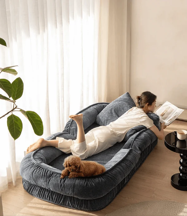 While Stocks Last:Human Dog Bed & Floor Sofa Bed – Just S$3.99!
